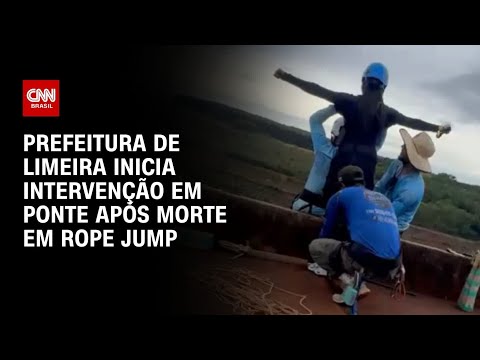 Caso rope jump: Prefeitura inicia intervenção na Ponte de Esqueleto após morte de jovem | CNN 360°