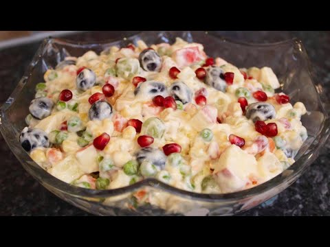 Russian Salad | Olivier Salad | Salad Olivieh | Ensalada Rusa | Easy and Authentic Russian Salad