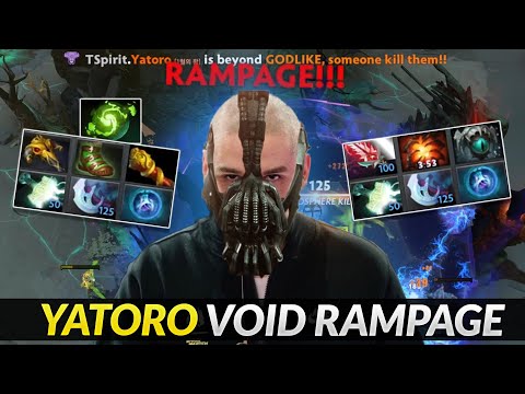 Yatoro RAMPAGE with Faceless Void - WTF 2 games 1000gpm FARMING MACHINE