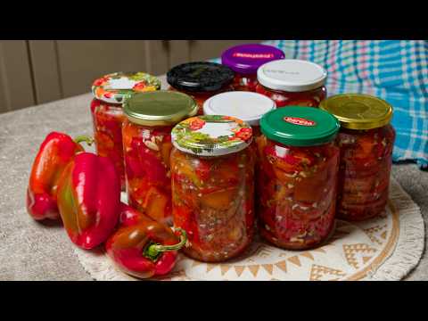 Peppers with Garlic - Preservative-Free! Perfect for Busy People!