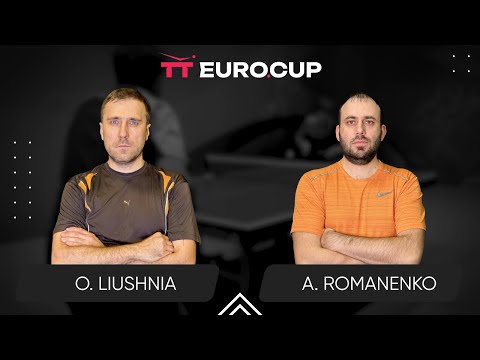 18:25 Oleksandr Liushnia - Andrii Romanenko 13.06.2025 TT Euro.Cup Ukraine Professional. TABLE 3