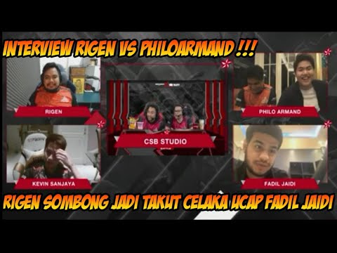 INTERVIEW CELEBRITY SUPERSTARS BATTLE GRUP B BERSAMA RIGEN VS PHILO ARMAND