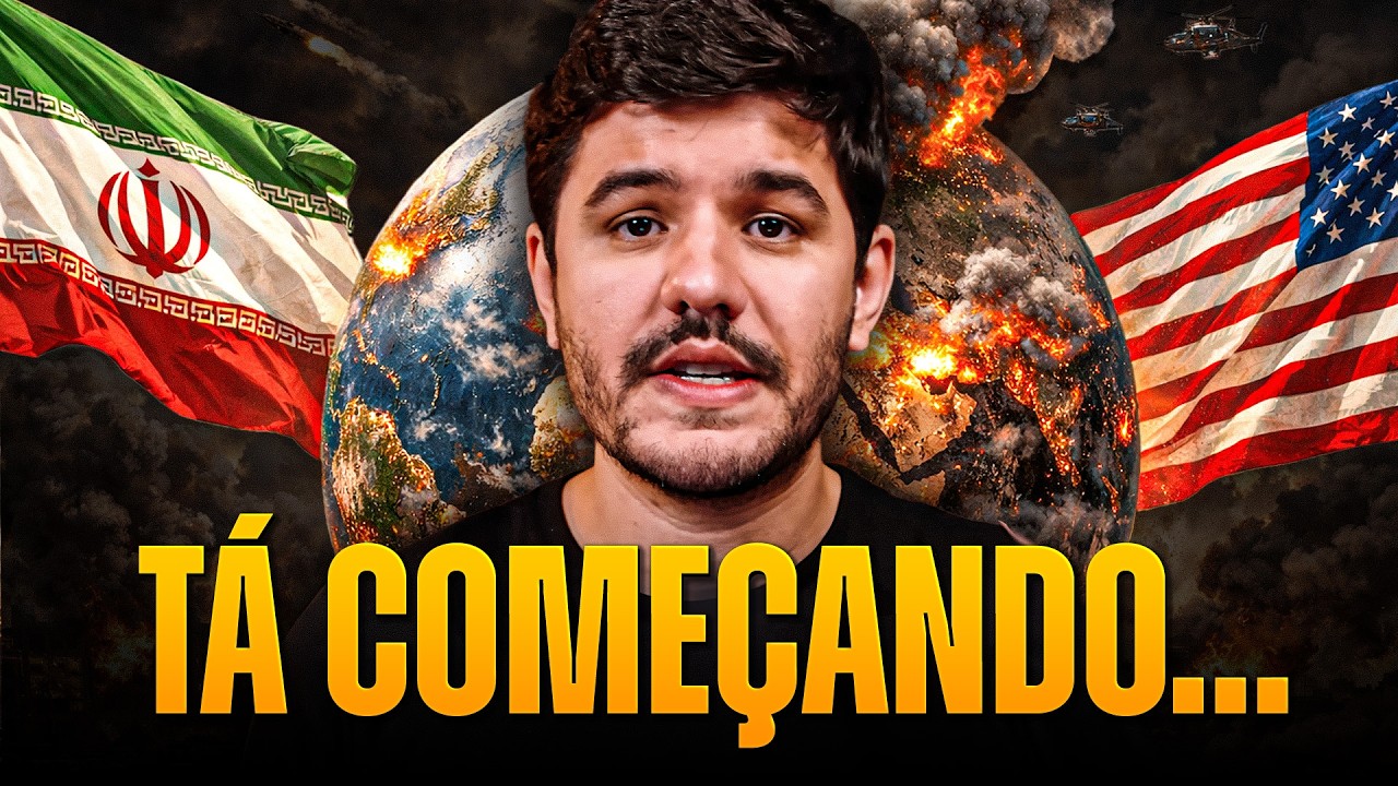 EUA VS IRÃ l O mundo em colapso e o Brasil fazendo...