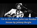 John Lee Hooker Lesson