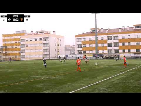 ✔ Sub-15 ⚽ AD Sanjoanense x CD Estarreja 📺 Todos os Golos