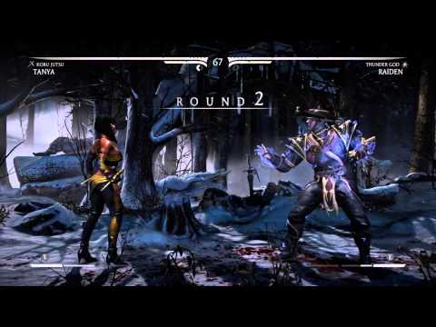 Mortal Kombat X - Tanya vs Raiden