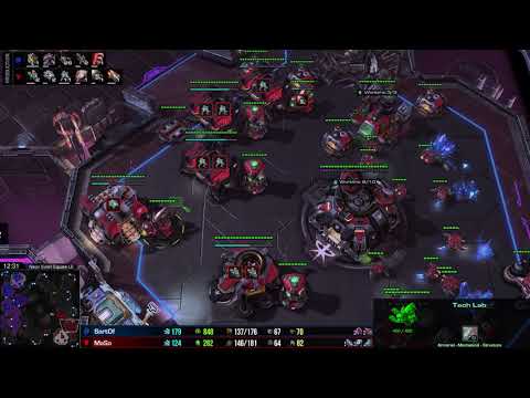 Starcraft 2 - TvZ - MaSa vs SortOf on Neon Violet Square