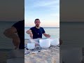432 Hz Crystal Bowls Sound Bath by the Sea | Meditation, Healing, Yoga, Mindfulness, Relax, Sleep