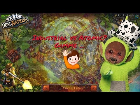 #356. DomiNations 1. Attack 178. Worldwar - USA Dankness #3 Atlantis Atomic Age Lv197