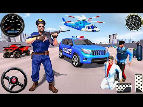Police Car Chase Simulator 3D Game - Real Cop Cars Driving Simulator 2025 - Android GamePlay