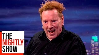 Gordon Ramsay Feeds Johnny Rotten of the Sex Pistols Some Tongue!