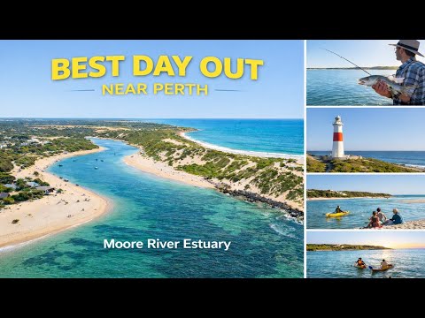 BEST DAY OUT NEAR PERTH | Moore River Estuary, Guilderton WA
