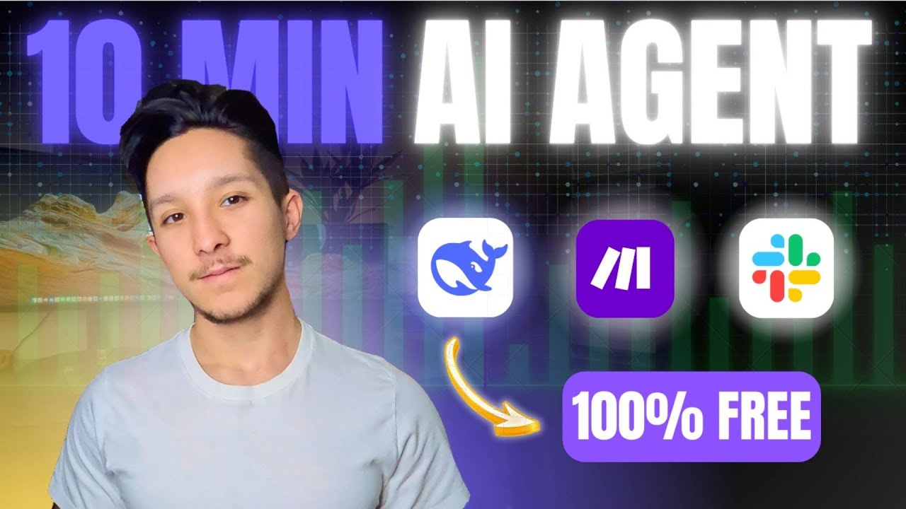 I Built a 100% Free DeepSeek AI Agent in 10 Minutes