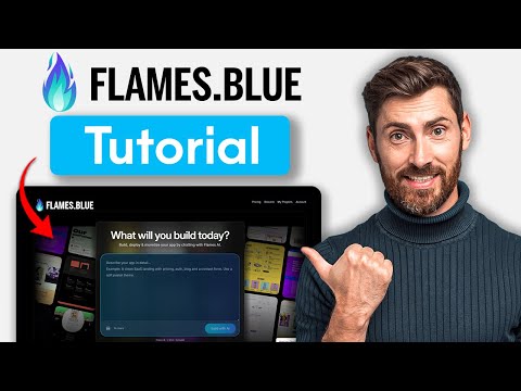 Flames.blue AI Tutorial (2026) | Build Web Apps with Flames Blue AI