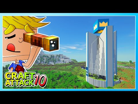 Spark inspects the Twitch PRIME TOWER!  - Minecraft Craft Attack 10