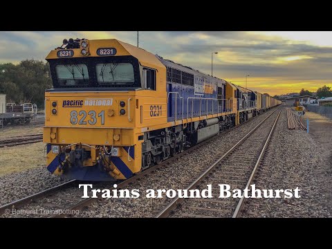 Trains around Bathurst.