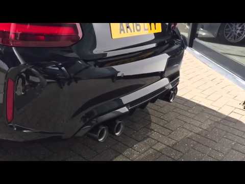 BMW M2 with M Performance Exhaust Cold Start