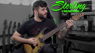 Video thumbnail for I'M NOT WORTHY!! Jason Richardson Signature 7 String Guitar by Sterling - DEMO by Andrew Baena