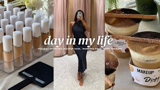 VLOG: holiday shopping, work from home, therapy, girls night, makeup haul