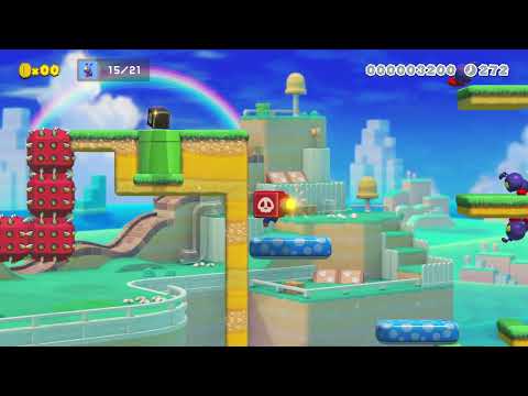 Ant trooper shooter! by ★NoelleK4※ 🍄 Super Mario Maker 2 ✹Switch✹ #biu