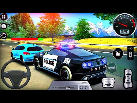 US Police Car Drift in The City Simulator - SUV Cop Patrol Chase Driving - Android GamePlay #9