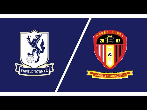 Hayes & Yeading United 4-1 Enfield Town 06/11/2018 | Goal Highlights | Middlesex County Cup 2R