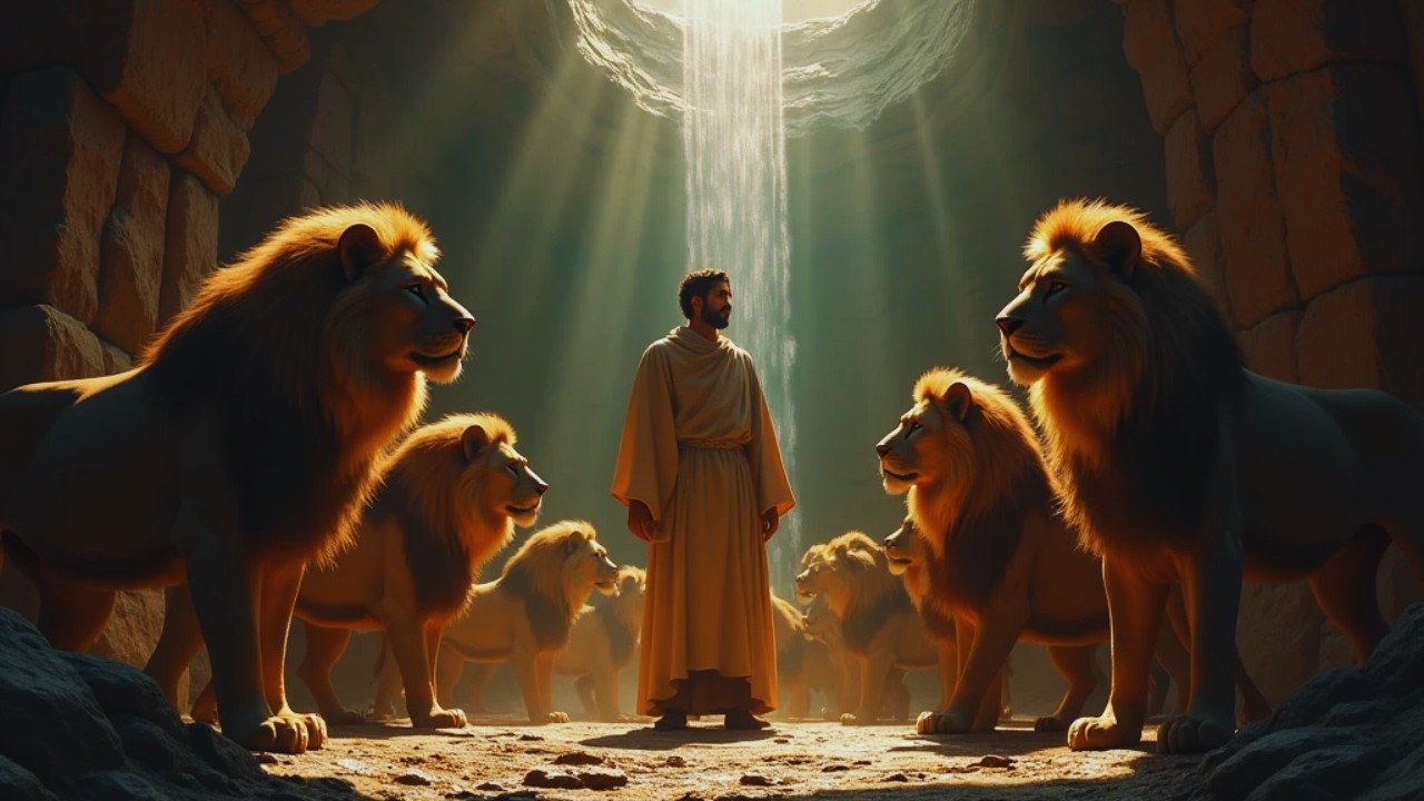 Daniel na Cova dos Leões e Seus Amigos na Fornalha Ardente.