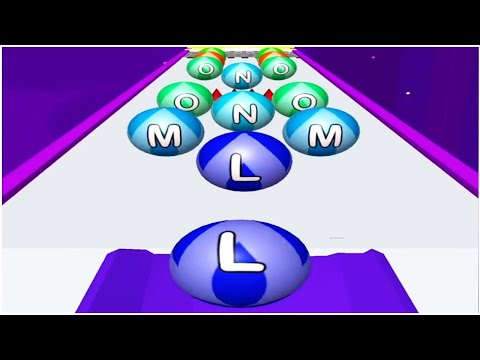 AZ Run Ball Merge ABC - Gameplay Walkthrough - Levels 31-45