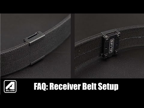 Alias FAQ: Receiver Belt Setup