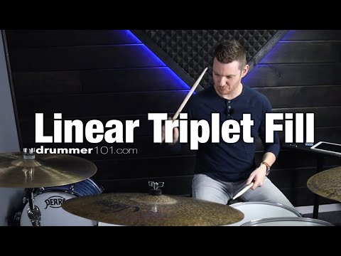 Linear Triplet Fill | Drummer101