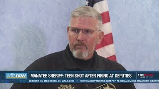 17-year-old shot after firing gun at Manatee County deputies, sheriff says