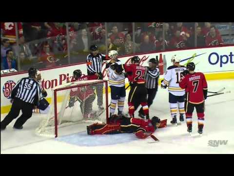 Game #705 Buffalo Sabres @ Calgary Flames 1-4 Highlights (27.01.2015)