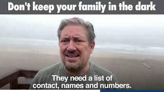 Don’t leave your family in the dark