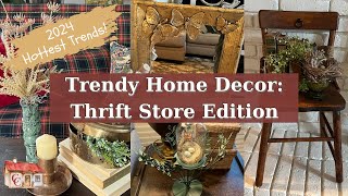 Thrifting, DIY & Styling the Hottest Home Trends: 2024 Edition