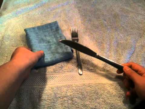 Silberbesteck säubern / Silber polieren