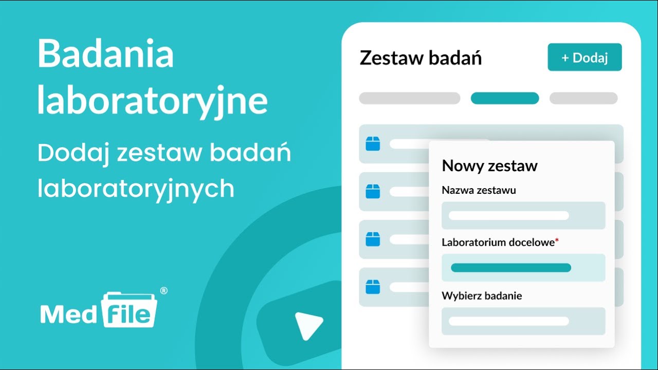Dodaj zestaw badań laboratoryjnych
