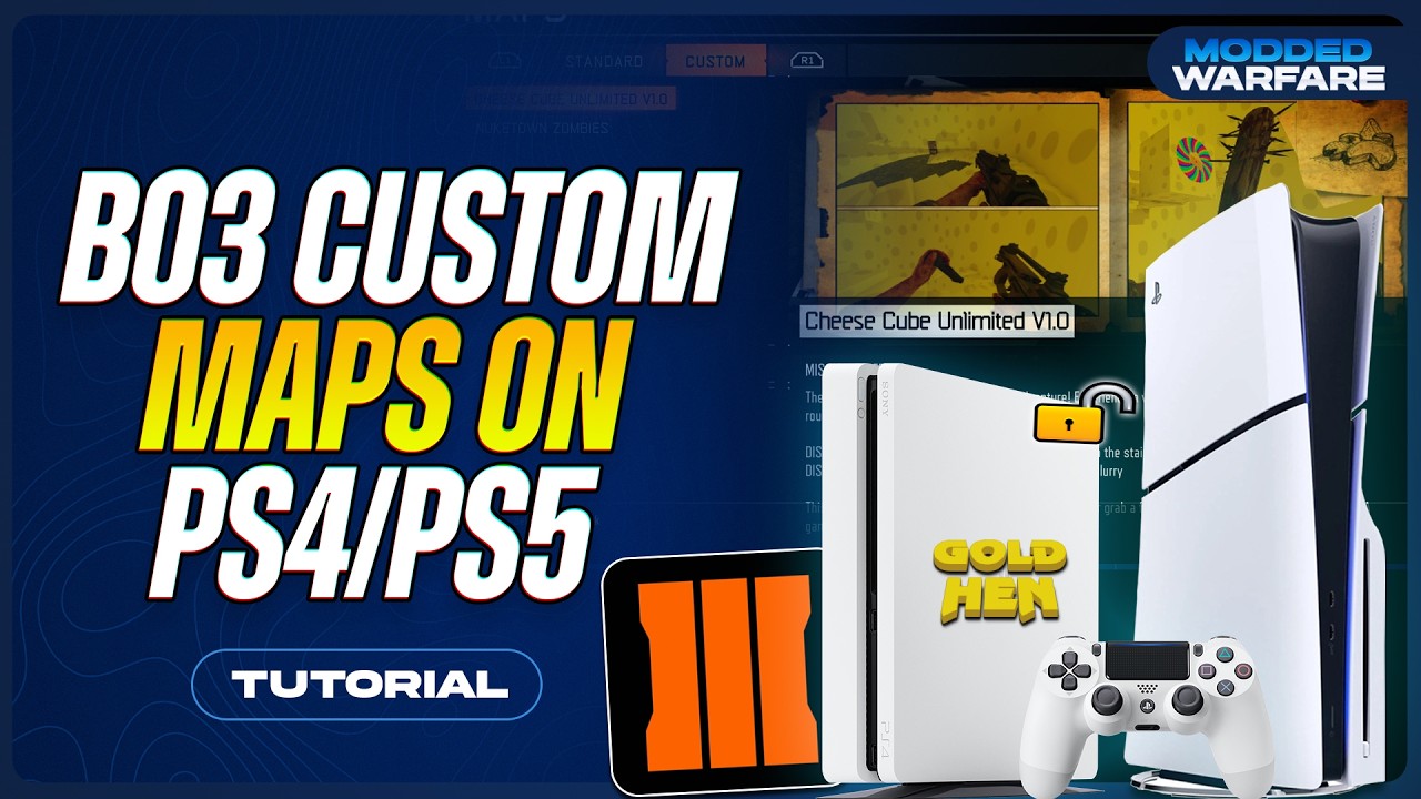Play Black Ops 3 Custom Maps on PS4 & PS5