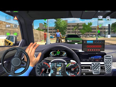 New Taxi Driver - Impossible Passenger Pickup in Crazy Traffic! - Taxi Simulator - Car Game