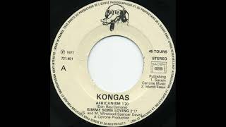 Kongas "Africanism" "Gimme some loving" 1977 Crocos Records