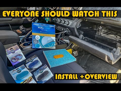 Tacoma Cabin Filter You Should Check This More Often! | How To Install Pureflow Cabin Filter + Scent