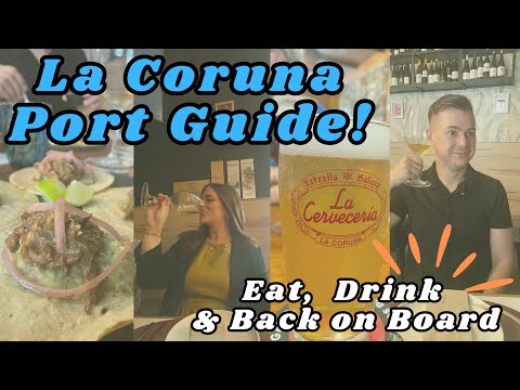 La Coruña Cruise Port Guide | Things to Do Near the Ship (Royal Caribbean Vlog)