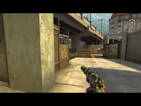 CSGO Spirit w0nderful 4 Kills USP HS vs Sprout Overpass IEM Katowice 2023