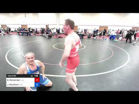 78 Kg Cons 8 #2 - Dennis McInerney, Texas Vs James Baudhuin, Wisconsin 708d
