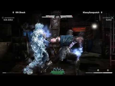 MKX @ Paradise Found - KN Shock (Sub-Zero) vs KlassySasquatch (Kano) [720p/60fps]