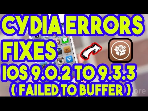 New Fix Cydia Errors While Installing Tweaks iOS 9.0.2 To 9.3.3 On iPhone/iPod/iPad