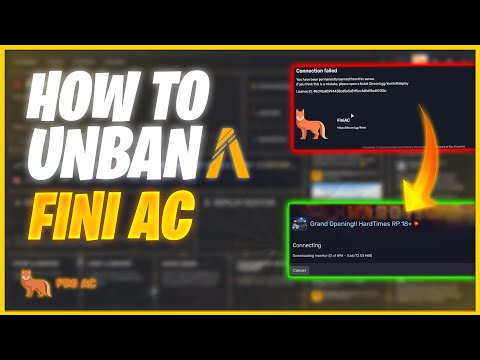 HOW TO GET UNBANNED FROM FINI AC | FIVEM BAN | ALL SERVERS