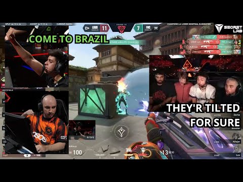 Tarik Reacts to LOUD tuyz INSANE CLUTCH vs FNATIC | Derke DESK SLAM | Valorant Champions 2023 | #vct