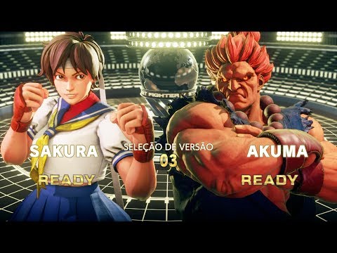 SFV - BiElemental (Sakura) VS Tavares03 (Akuma)