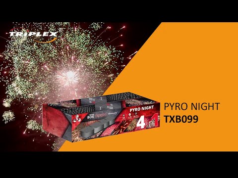 FAJERWERKI TXB099 PYRO NIGHT TRIPLEX FIREWORKS