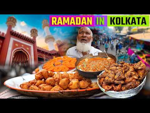 Ramzan In Kolkata | Ramzan Street Food at Zakaria Street | Iftar in Nakhoda Masjid Kolkata | Ramzan